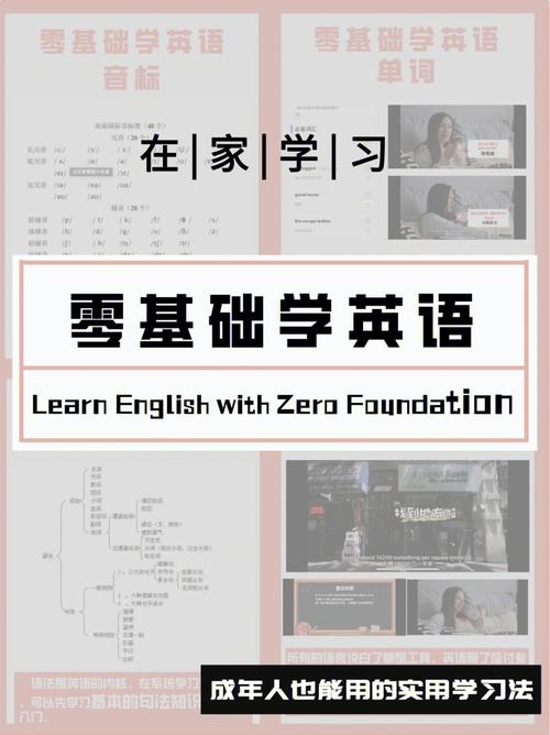 零基础英语自学方法（轻松学好）