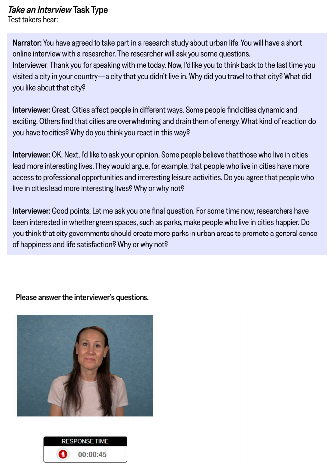 Virtual Interview 模拟面试